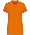 KB255 K255 Kariban Ladies Short Sleeve Piqué Polo Shirt Orange colour image